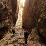 on Mauri e Miki Ferrata Burrone Giovanelli